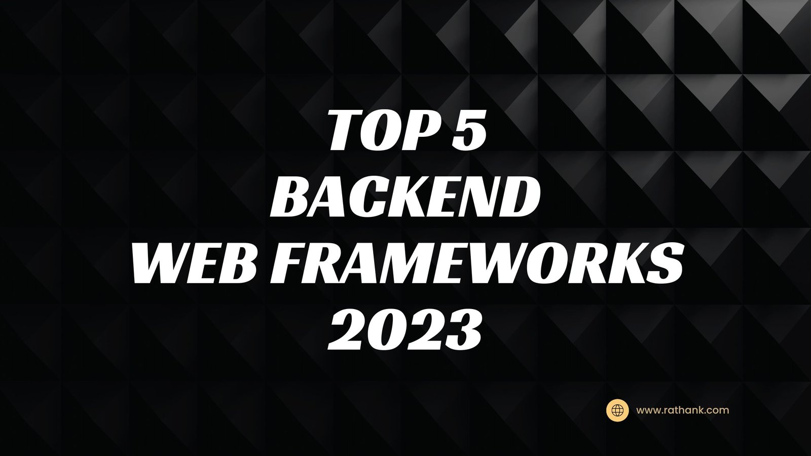 top-5-web-frameworks